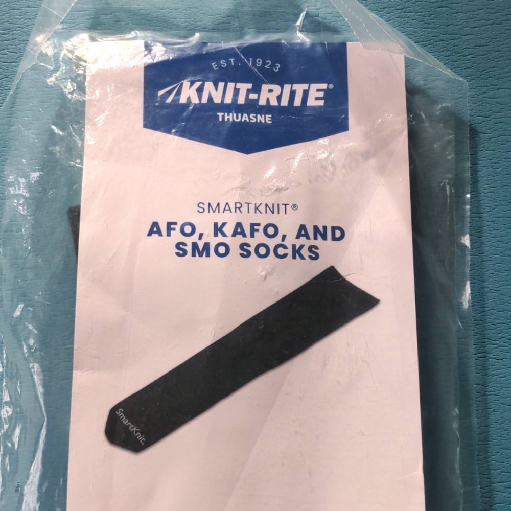 Knit-Rite AFO/KAFO/SMO socks